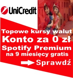 Spotify Premium na 9 miesięcy gratis, konto za 0 zł, topowe kursy walut